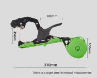 Nueva Máquina De Enrollado Para Jardín Herramienta De Tapete +5 Rolls Para Vegetales Uvas Tomates Pepinos Pimiento Flores - details 10