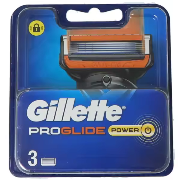 GILLETTE Recambio Fusión Proglide Power 5 Hojas  3 uds Recambios Maquinillas de Afeitar - 1
