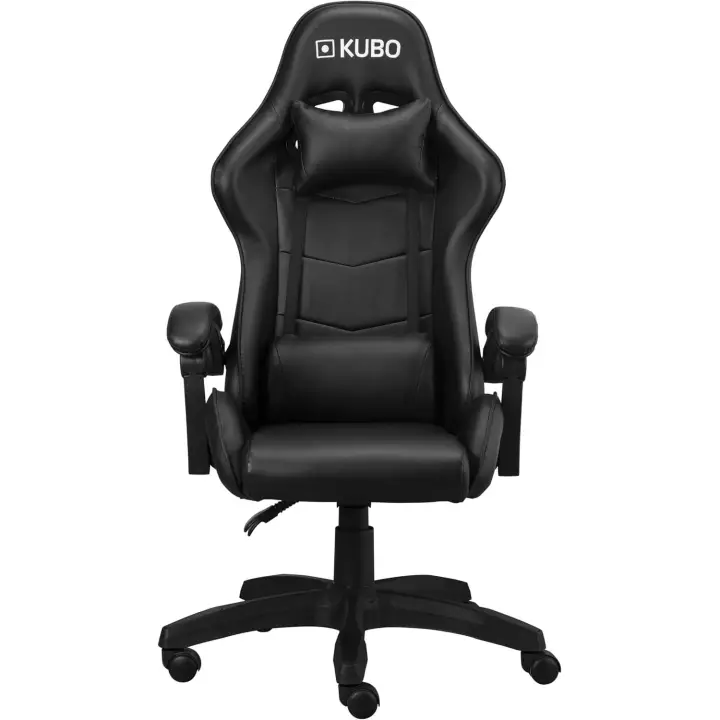 Kubo Silla Gaming Ergonómica, Nailon, One Size, Ajuste de altura, giro 360º, Reclinable, Zona lumbar ergonómica - 1