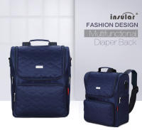 Bolso De Diaper Multifuncional Para Bebé Insular Elegante Bolsa De Camarón Para Mamá Viaje Cambio Con Carrito De Manos Para Mujer Tamaño Medio - details 29