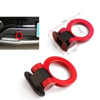 Adornos De Gancho De Remolque Para Coche Simulación De Anillo De Carreras Decoración De Estilo De Automóvil Anterior Y Posterior JDM RACING ABS Plástico Rojo Azul Morado Oro Negro Y Plateado - details 13