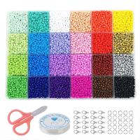 Kit De Cuentas De Vidrio DIY Con Cuentas De Arcilla Y Letras Para Fabricación De Joyas Y Manualidades En Lote - details 3