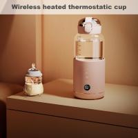 Calentador de agua con leche para bebé, capacidad de 300ml, Control preciso de temperatura, batería integrada, inalámbrico, instantáneo - details 0