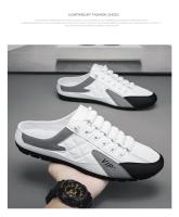 Zapatos Casuales Para Hombre Antideslizantes Media Caña De Malla Transpirable Absorbente De Sudor Ligeros Moda 2023 Para Paseo Al Aire Libre - details 16