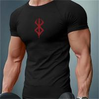Camiseta De Compresión Para Hombre Guts Dutrieux Fitness Running Deporte Tshirts Tiras De Gimnasio Deportivas Secado Rápido Verano Tee S-3xl - details 2