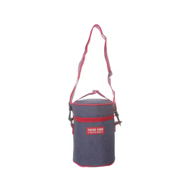 Bolso Nevera Baquero con 2 Tuppers Incluidos - Ideal para Llevar Comida - 22 x 14 cm - 1