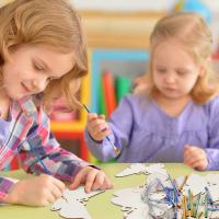 8pcs Artesanías De Mariposa No Terminadas En Madera Para Niños Ornamentos Para Pintar Y Colgar En El Hogar DIY Regalos Para Niños - details 4