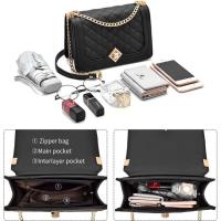 Bolso bandolera de Piel intética para Mujer, Bolso de mano con Cadena para el hombre - details 1
