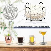 Posavasos de granja, decoración de otoño, decoración del hogar, decoración estética de cúpula, decoración de cocina de otoño, decoración de oficina bohemia, decoración de comedor, regalos de - details 2