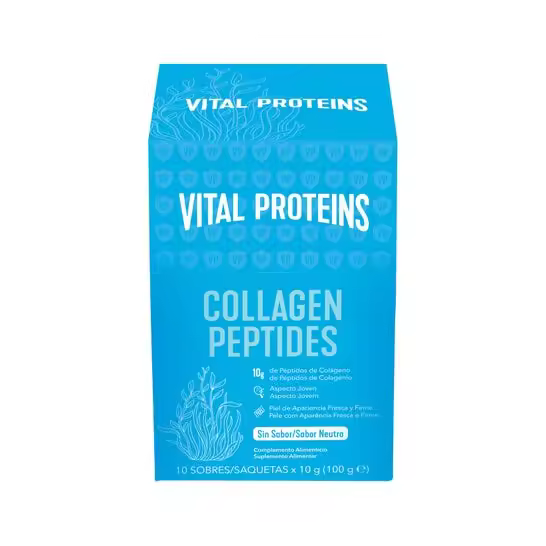 Vital Proteins Collagen Peptides Péptidos de Colágeno Sin Sabor 10 sobres - 1