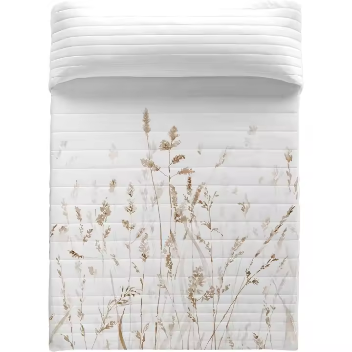 Colcha NATURALS Rust Blanco Bouti Primavera/otoño/verano - 1
