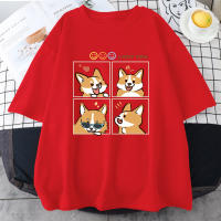 Camiseta De Algodón Suave Y Transpirable Para Hombre De Drakeview Con Diseño Gráfico De Perro Afortunado En Cuatro Estados Diferentes Estilo Casual Para Uso Diario - details 30