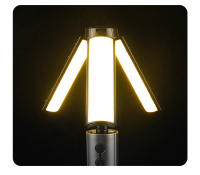 Lámpara De Camping Multifuncional Recargable 2 En 1 Con Telescópico Y Flashlight De Rescate Exterior Emergencia Luz De Trabajo Con Gancho - details 9