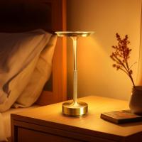 Lámpara De Mesa Inalámbrica Recargable Con Sensor Táctil Luz Nocturna LED Para Lectura Decoración De Habitaciones Restaurantes Hoteles Bares - details 11
