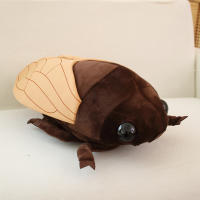 Muñeco De Peluche Creativo De 48cm Simulación De Insecto Cicada Suave Almohada Regalo Para Niños Amigos Juguete De Engaño Decoración - details 14