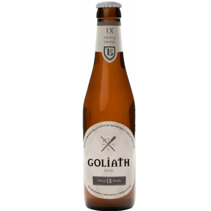 6 uds x Goliath Triple 33Cl cerveza Belga rubia fuerte estilo tripel - 1