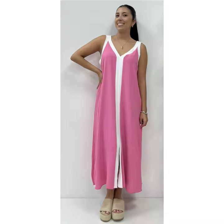 Vestido Melisa Rosa - 1