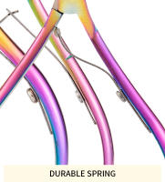 Tijeras De Cutícula De Acero Inoxidable Arco Iris Para Arte De Uñas Y Peluquería De Manos Y Pies Herramienta Profesional Para Eliminar Piel Muerta Y Apariencia Estética De Uñas - details 9