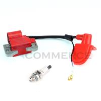 Bobina De Encendido Roja/Negra Con Punta De Encendido L7T Para Mini Cuatriciclo Bicicleta De Bolsillo ATV Motor 2-Tiempo 43cc 47cc 49cc Accesorios De Motocicleta - details 2