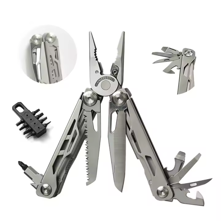 Herramienta Multifuncional De Bolsillo 20 En 1 Con Destornillador Regalo De Navidad Para Padre Y Madre Herramienta Portátil De Acero Inoxidable - 1