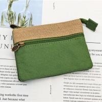 Monedero Corto De Algodón Para Mujer Bolso De Monedas Y Tarjetas Mini Bolso De Mano Para Niñas Y Damas Tamaño 12x9cm - details 11