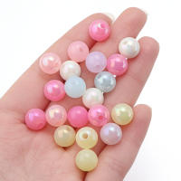 30-200pcs Bolas De Acrylijo Multicolor 8-16mm Redondas Espaciadoras Para Hacer Joyas DIY Pulseras Collares Encuentros - details 1