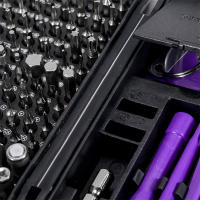 Juego De 170 Destornilladores Magnéticos En 1 Kit De Herramientas Para Reparación De Teléfonos Cámara PC Con Llaves De Fijación - details 5