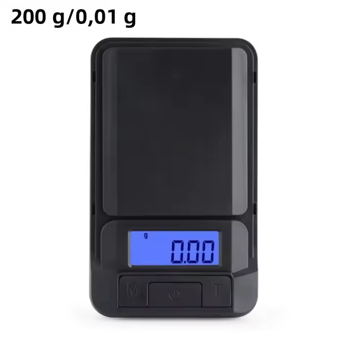 Báscula De Precisión Electrónica Para Joyería Portátil Con Función De Calibración Pantalla LED De Alta Claridad Para Cocina - 1