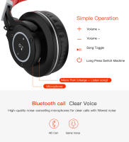Auriculares Bluetooth plegables 7 colores que respiran luz y estética - details 6