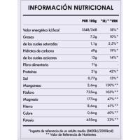 Pancake & Waffle Mix con extra protein 400g Iswari  – Plátano, Cáñamo y Canela - details 2