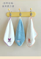 Toalla Absorbente De Fibra Súper Fin Para Niños Sanrio Cinnamoroll Kuromi My Melody 5pcs Tela De Coral Bordada Suave Toalla Para Rostro Baño Y Secado De Cabello - details 10