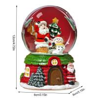 Globo De Agua Con Música LED De Navidad Tema Fantasía Decoración De Navidad En Forma De Bola De Cristal Con Figura De Dibujos Animados Pilotos Incluidos - details 8