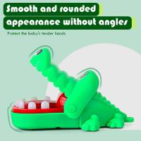 Juguete De Dientes De Cocodrilo Interactivo Para Niños Juguetes Creativos Y No Tóxicos Cadena Para Llaves Juego De Dentista Con Alligator Familiar Para Fiestas - details 3