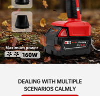 Bosch Hozehold Milwaulke 18V Batería Sin Cable Electrónica Ventilador De Aire Portátil Limpiador De Polvo Y Aire Soplador - details 1