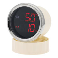 Gauge De Aceite 52mm 2 En 1 Con Medidor De Temperatura Y Presión De Aceite 0-10 Bar Con Alarma Para Coche Y Barco 12V 24V - details 2