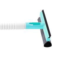 Cepillo De Limpieza De Ventanas 3 En 1 Con Botella De Agua Escobilla Para Vidrio Herramienta De Limpieza Doméstica Multifuncional Colgable Verde Blanco Rosa - details 9