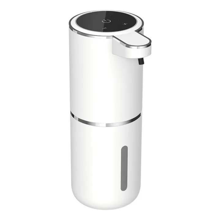 Dispensador automático de jabón de espuma, lavador de manos inteligente para baño con carga USB ABS, 380ML - 1
