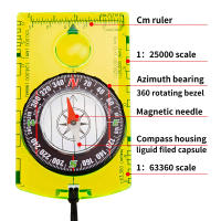 Compas Impermeable Para Exteriores Gadgets De Navegación Para Senderismo Camping Orientación Lectura De Mapa Para Escasos Niños - details 3