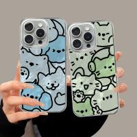 Funda Transparente De Silicona Para iPhone 14 13 15 16 Con Diseño De Gatos Y Perros Protección Completa Antichoque Antideslizante Resistente a Golpes Y Arañazos - details 0