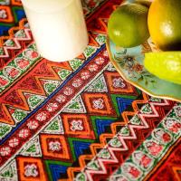 Mantel De Lino Y Algodón Europeo Y Americano Resistente Al Desgaste Y Antideslizante Estilo Bohemio Para Fiestas Y Cocina - details 8