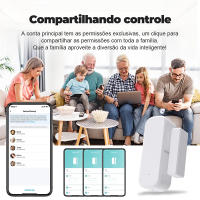 Sensor Inteligente De Puerta Y Ventana Tuya WiFi Para Seguridad Doméstica Compatible Con Alexa Y Google Home Alarme De Detectores De Apertura Y Cierre - details 3