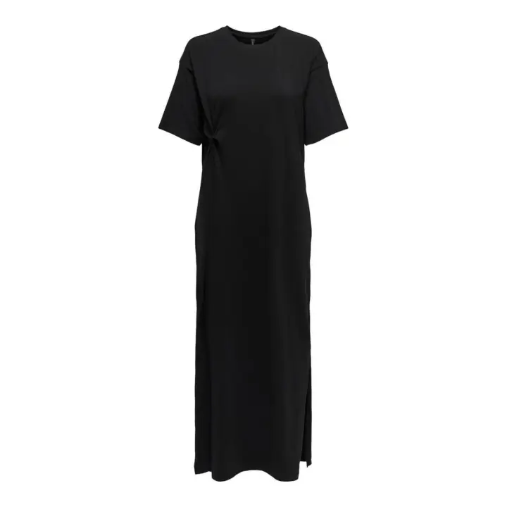 ONLJOLIE S/S LONG KNOT DRESS CS JRSBlack - 1
