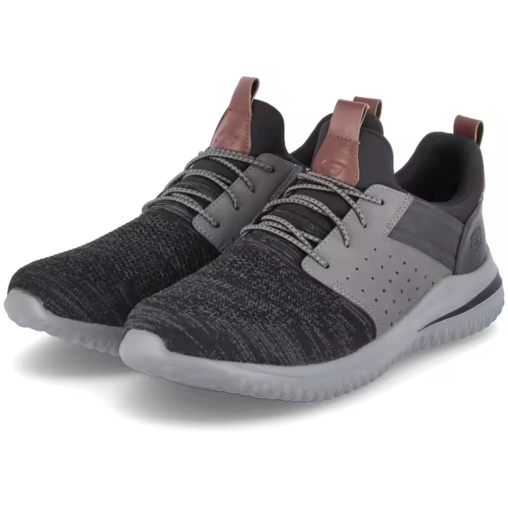 Calzado Sportswear marca Skechers modelo 210238-Bkgy para hombre en color marrón - 1