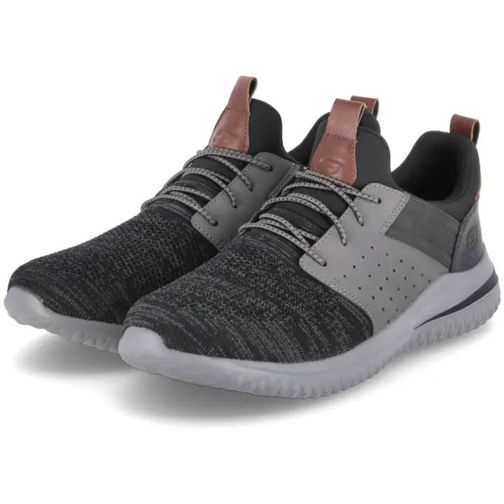 Calzado Sportswear marca Skechers modelo 210238-Bkgy para hombre en color marrón - 1