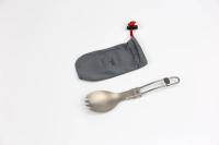 Cuchutlería De Titanio KEITH Ti5301 Spork Fork Cuchara Plegable Ligera Y Saludable Para Picnics Al Aire Libre Utensilios De Comedor Para Un Usuario - details 1