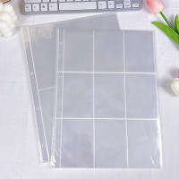 10Pcs Conjunto De Páginas Para Álbum De Fotos A4 Transparentes Protección Para Fotocartes Postales Y Cuadernos De 6x4 10x15 Con Anillo De 4 Agujeros - details 0