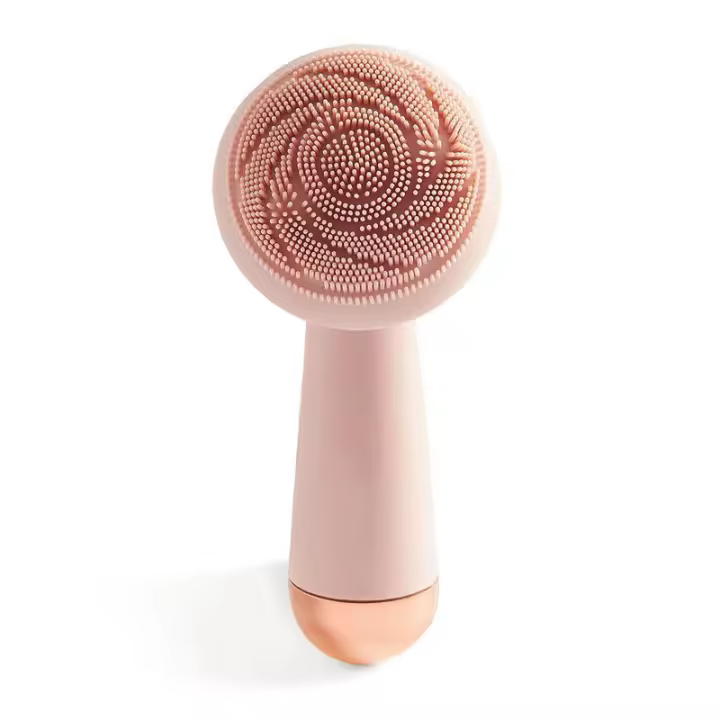 Dispositivo de tratamiento cosmético, cepillos de limpieza facial manuales de silicona. - 1