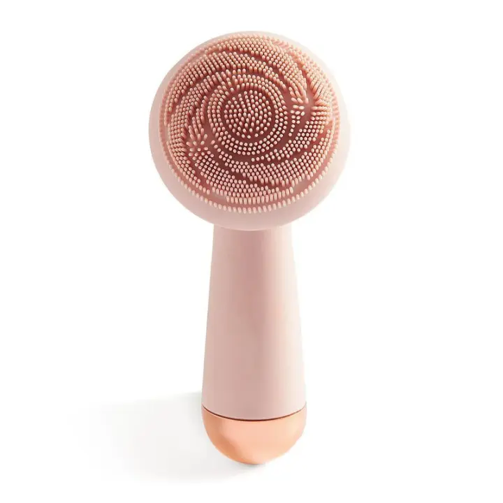 Dispositivo de tratamiento cosmético, cepillos de limpieza facial manuales de silicona. - 1