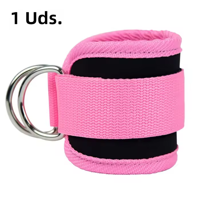Cuff De Ankle Para Máquinas De Cable Con Correa Mejorada Para Glúteos Y Pecho En Gimnasio Soporte Ajustable Con Anillo D Para Kickbacks Material De Neopreno Para Deportes - 1