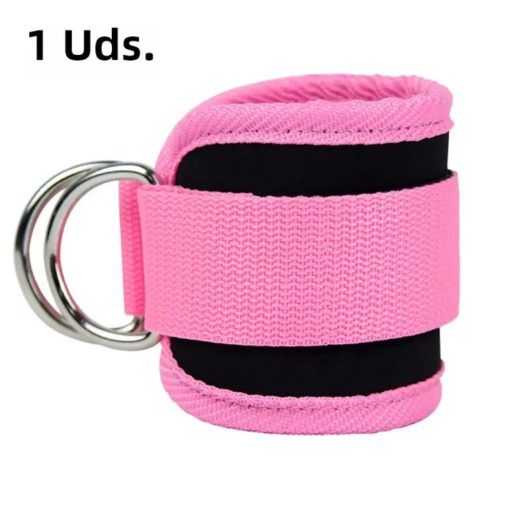 Cuff De Ankle Para Máquinas De Cable Con Correa Mejorada Para Glúteos Y Pecho En Gimnasio Soporte Ajustable Con Anillo D Para Kickbacks Material De Neopreno Para Deportes - 1
